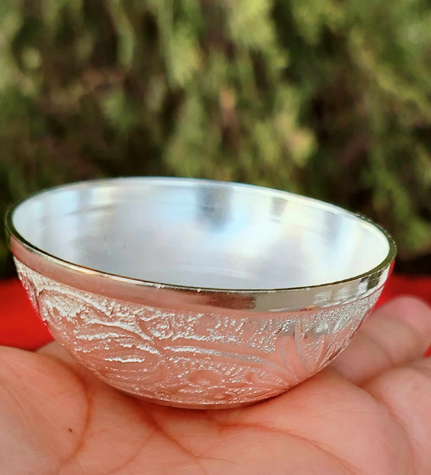 German silver bowl small