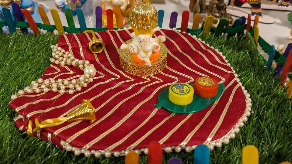 Potli bag with ganesh combo