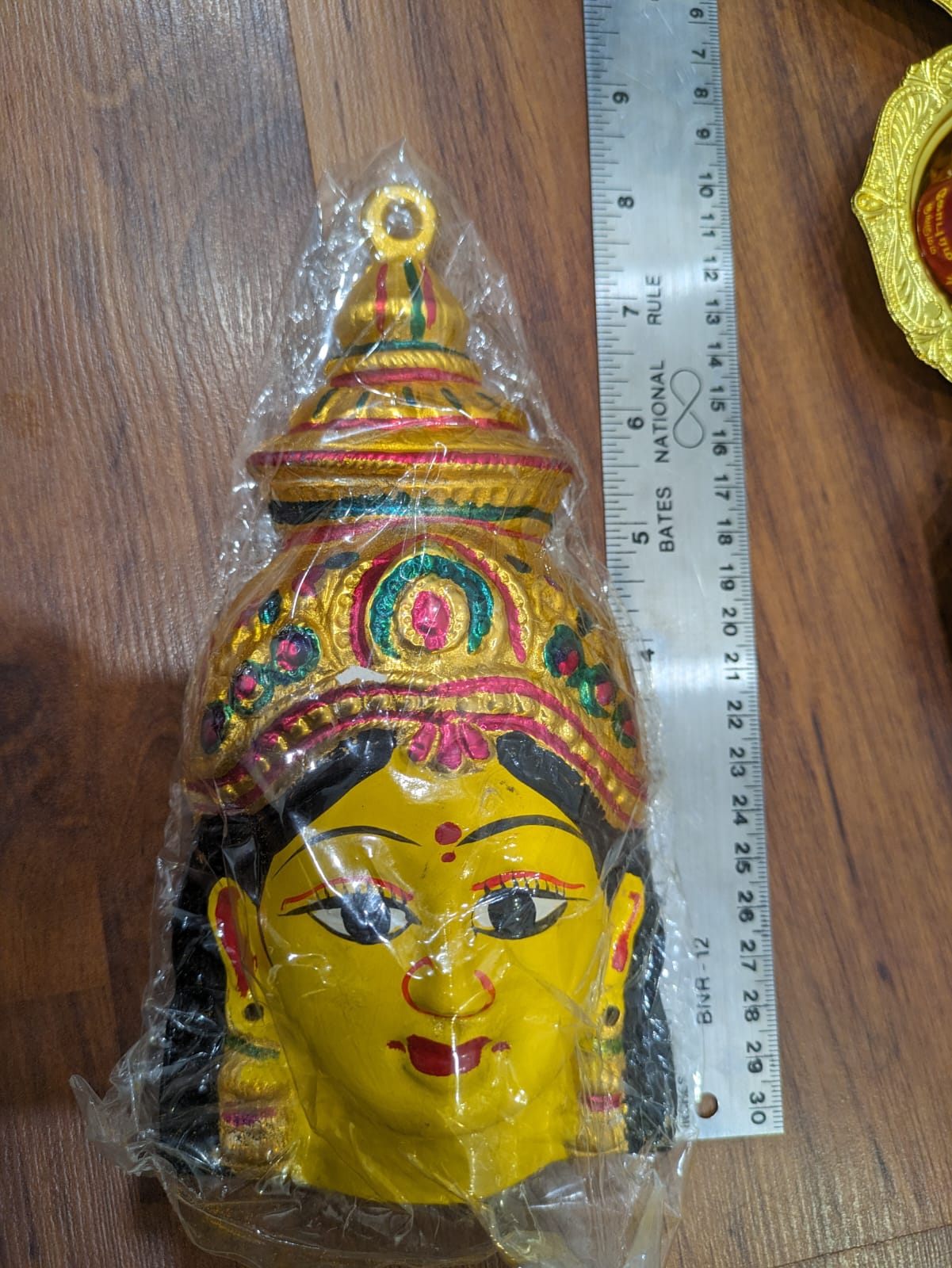 Lakshmi Face - Yellow (Manjal mugam)
