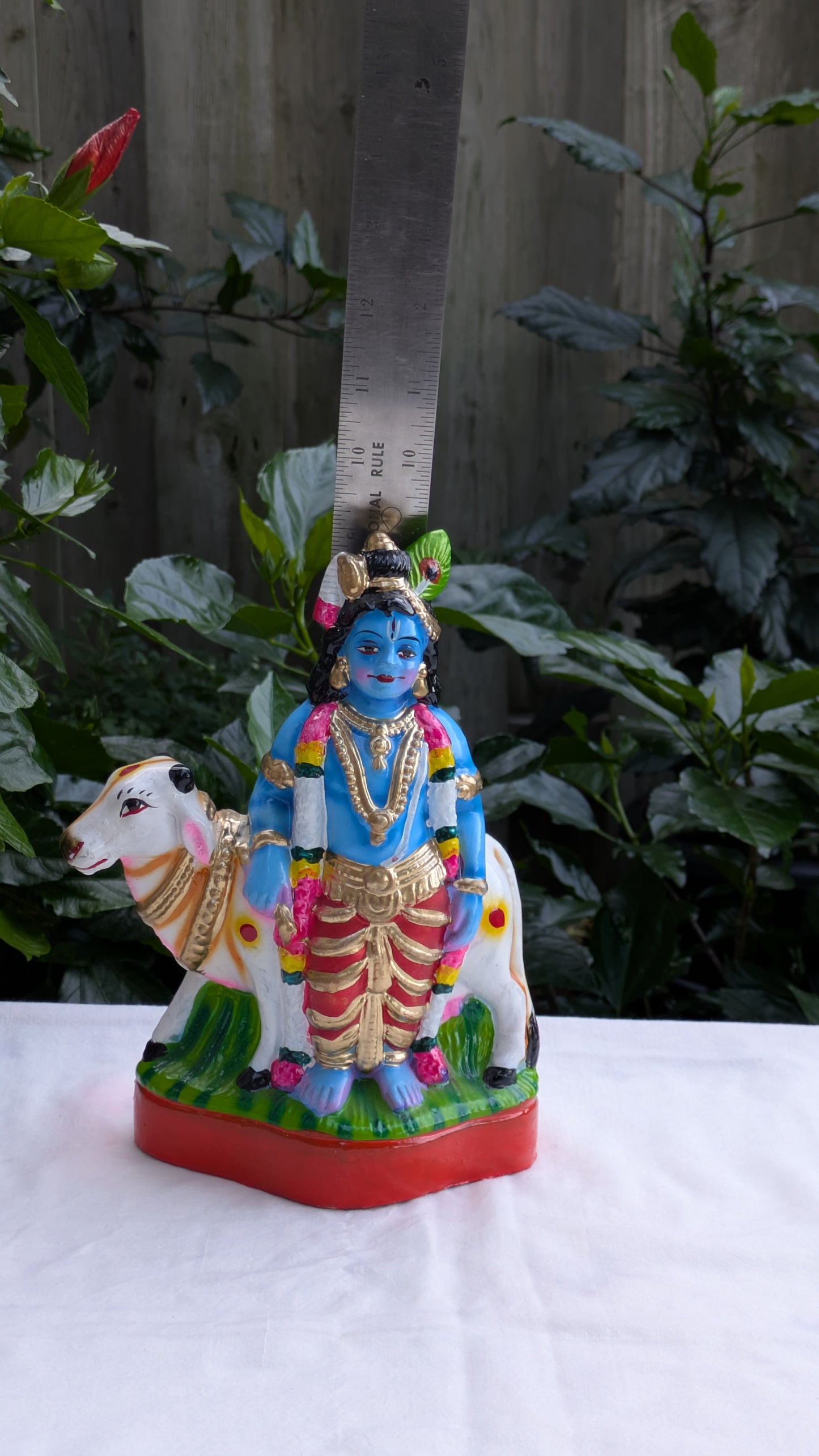 Krishna with cow