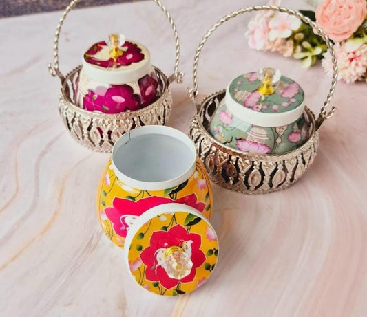 German silver basket