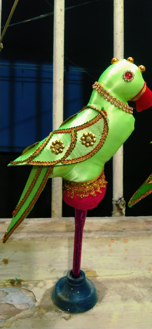 Meenakshi amman parrot - Satin Kumba kili