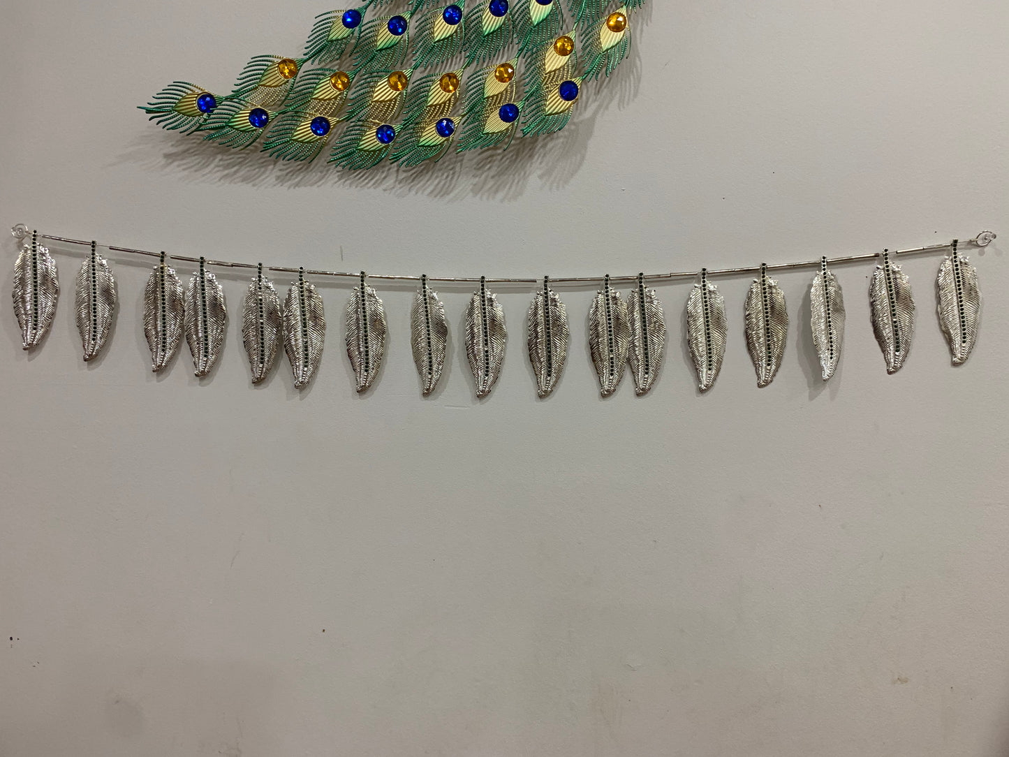 German Silver mango leaf Thoran