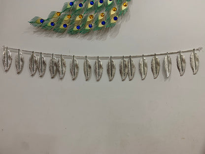 German Silver mango leaf Thoran