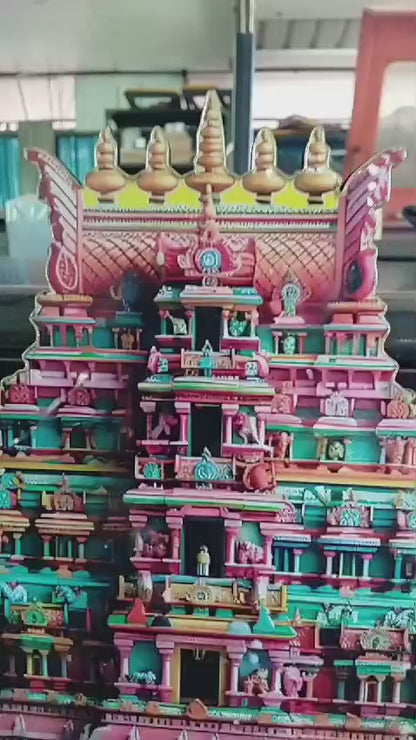 Gopuram temple mdf