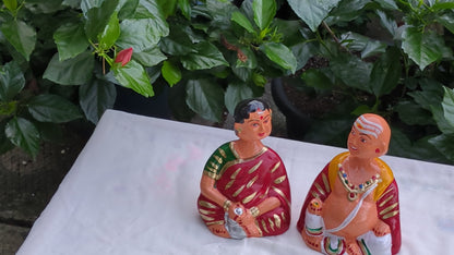 Tanjore Thalayati couple