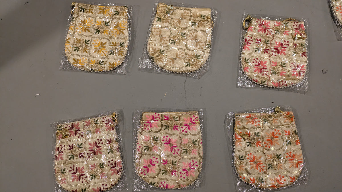 Embroidery Potli Bags