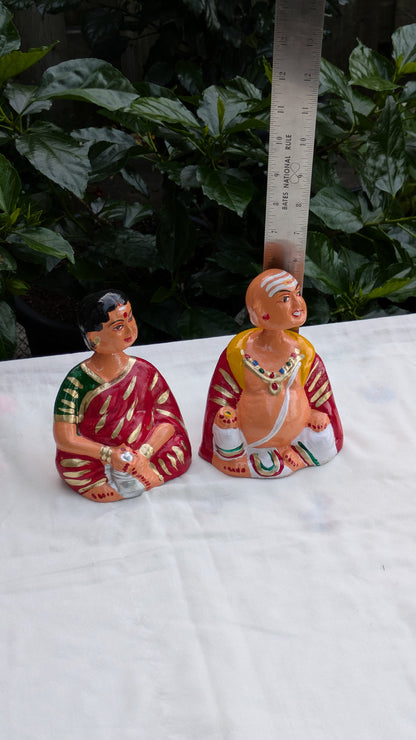 Tanjore Thalayati couple