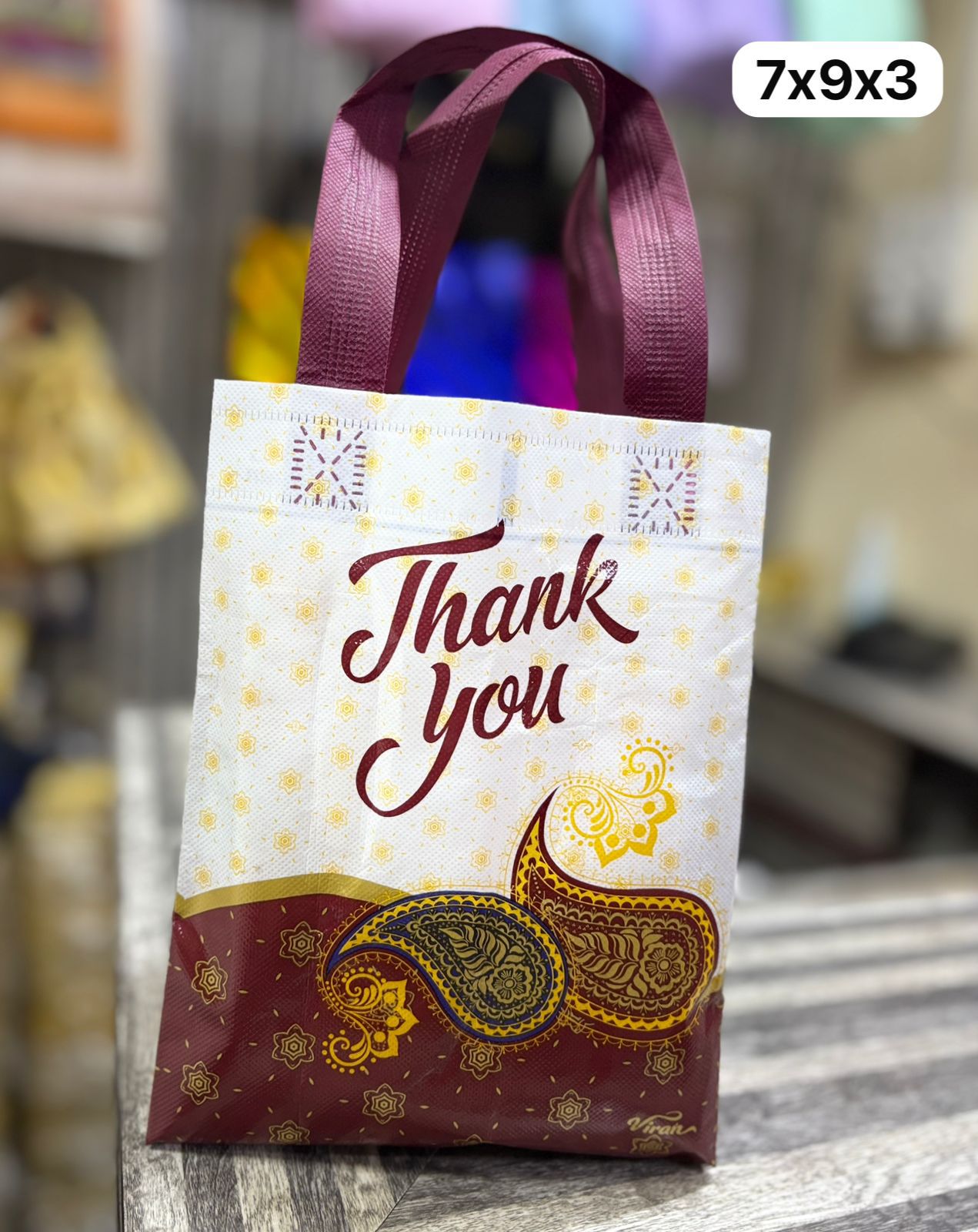 Thank you design bag