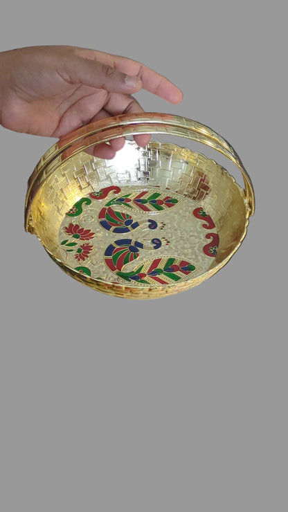 Peacock Basket