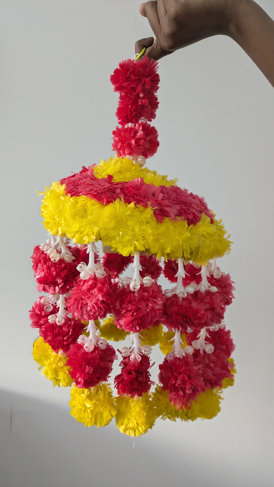 Marigold flower umbrella