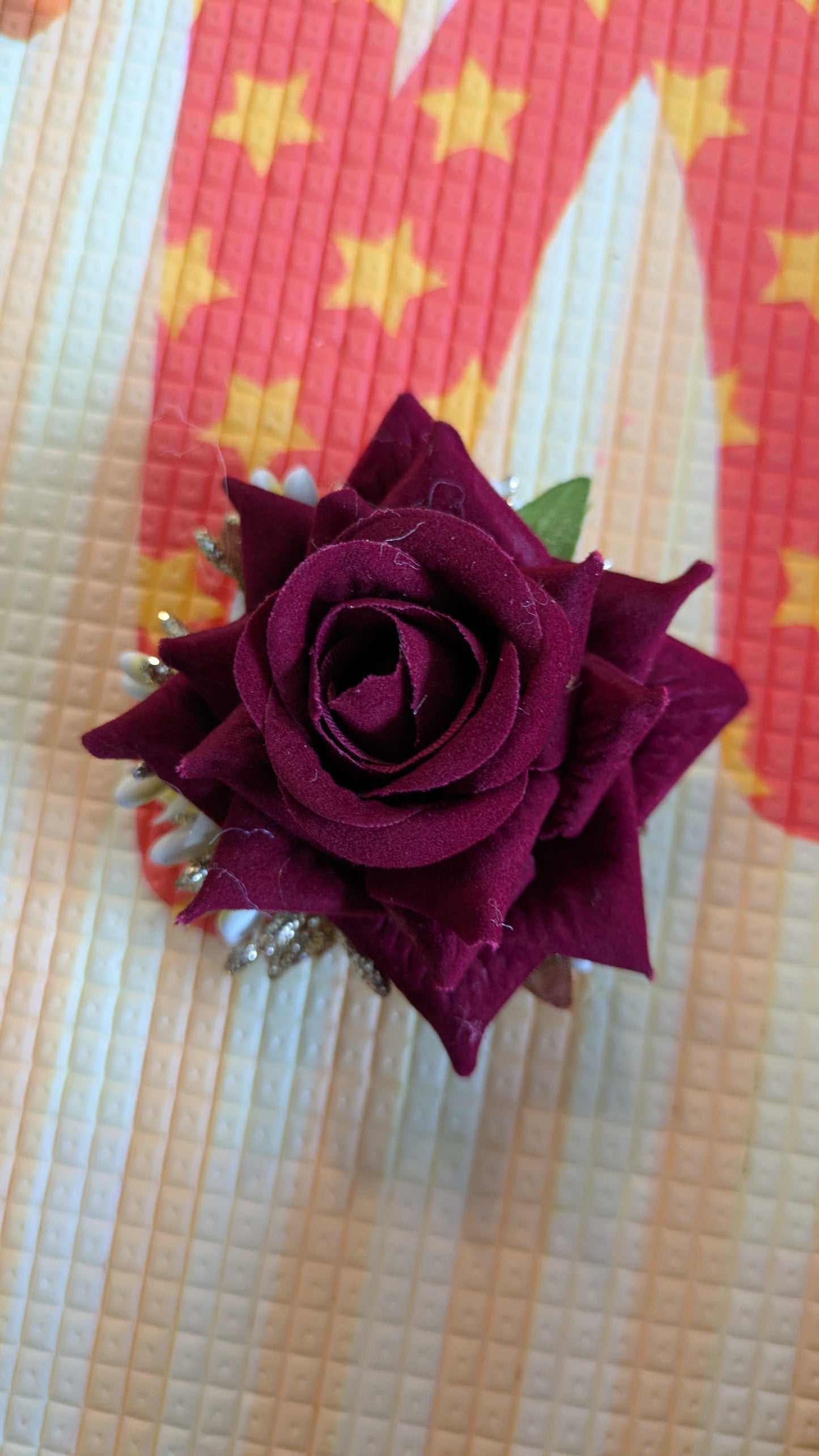 Fancy Rose Clip