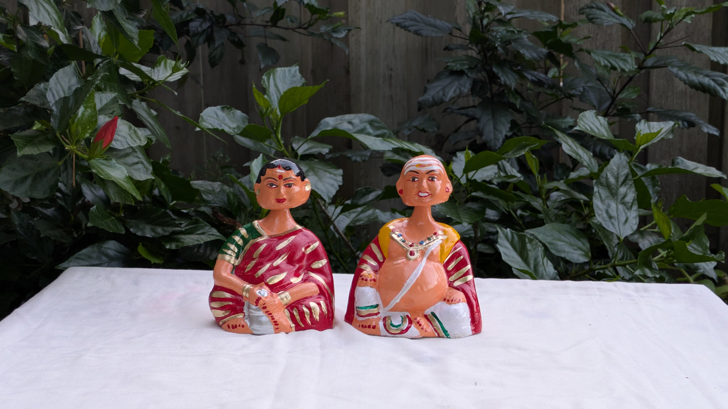 Tanjore Thalayati couple